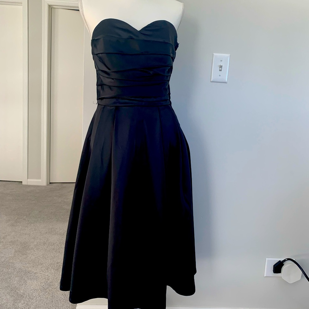 Black strapless brand new dress from H&M size 10.